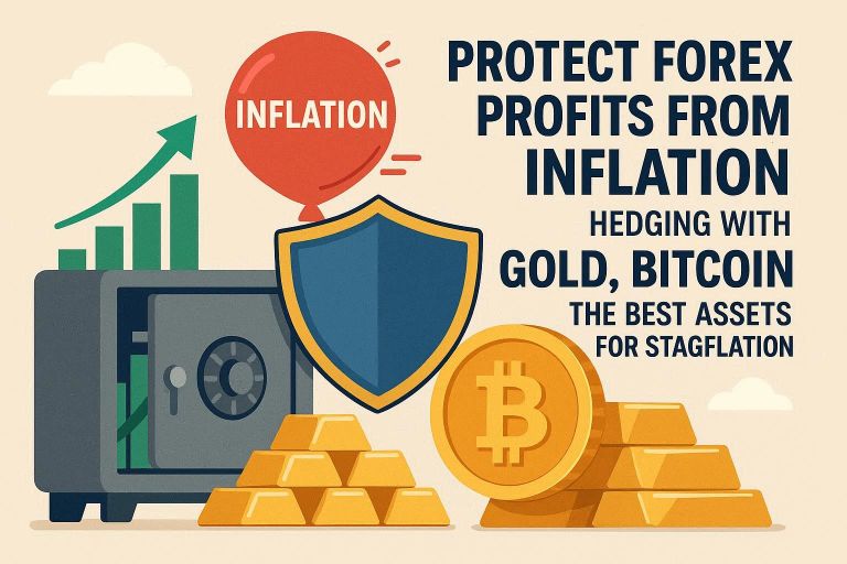 Protect Forex Profits from Inflation: Hedging with Gold, Bitcoin & the Best Assets for Stagflation